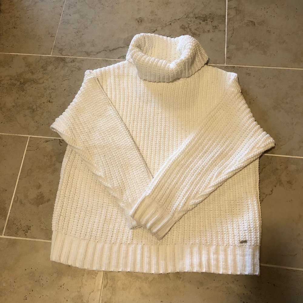 Hollister chenille sweater